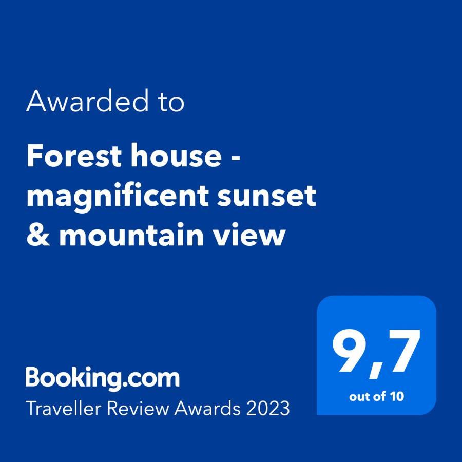 Forest House - Magnificent Sunset & Mountain View Mikros Prinos 外观 照片